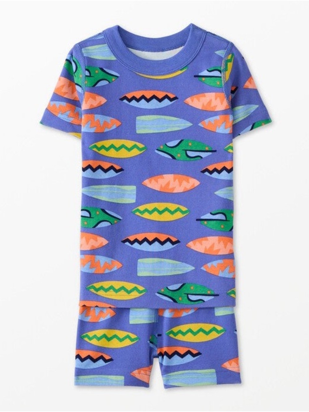 Hanna Andersson Surfboard Print Pajama Set, NWT